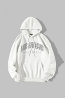 Los Angeles Letter Sweatshirts Women Hoodies Crewneck Loose Tops Spring Autumn Oversized