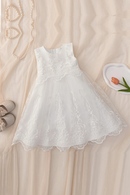 Bridesmaid Baby Girls Party Dress Elegant Baptism Princess Wedding Dress First Kids Clothes