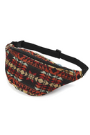 Women Waist Bag Large Capacity Fanny Pack Hand-free Waist Pack Fabric Chest Bag Pack Adjustable