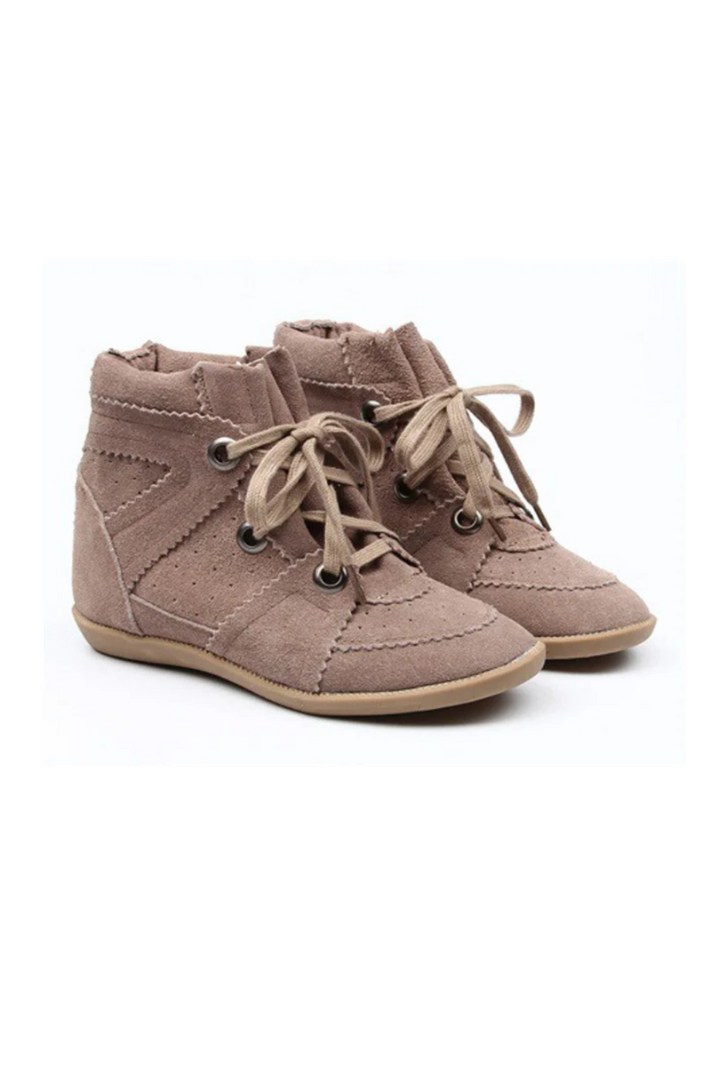Women Moral Training Boots Casual Women Sneakers Lace-up Girl Ankle Boots