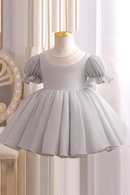 Children Girls Dress Princess Dress Girl's Piano Performance Princess Dress Baby Girl's 1st Birthday Dress