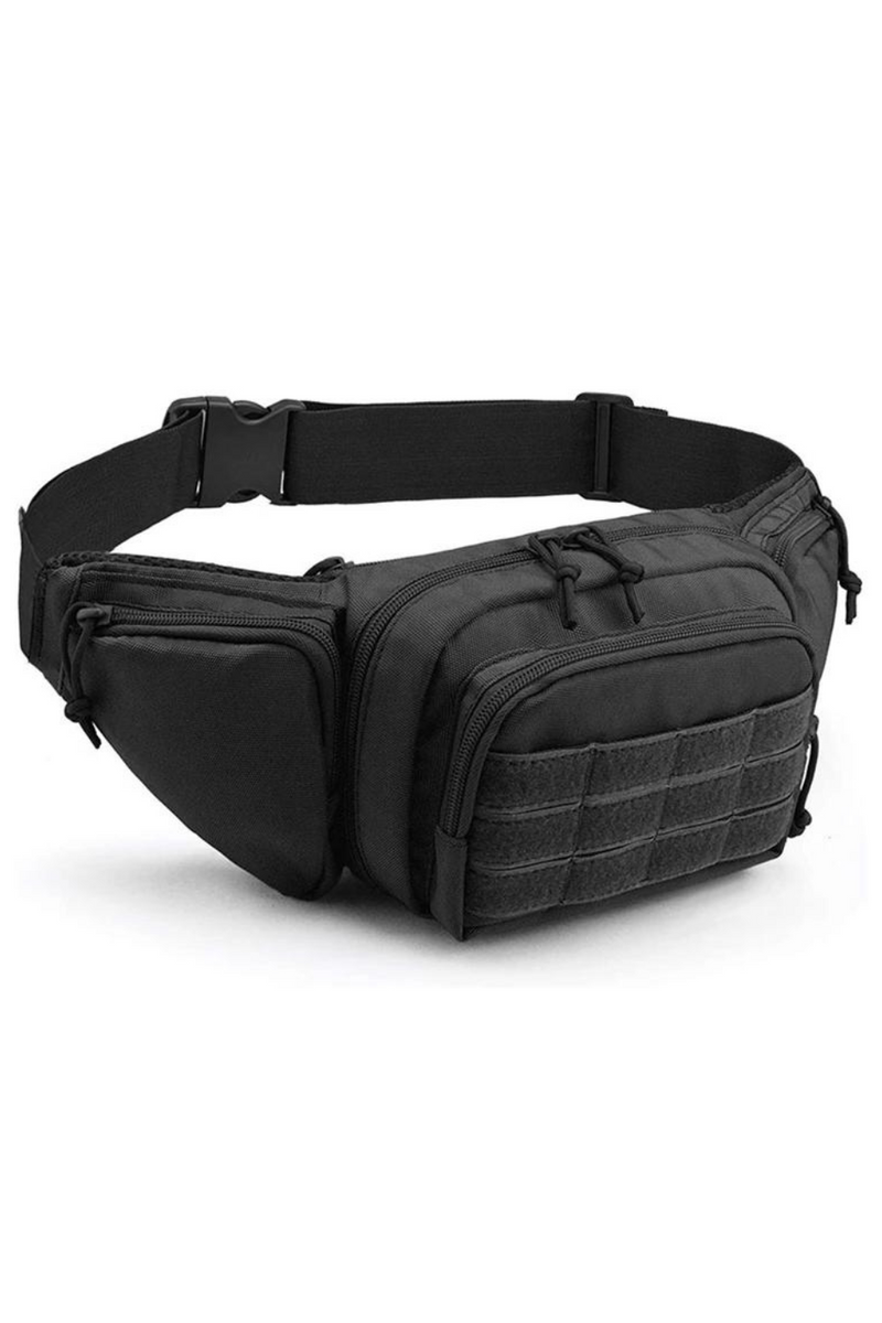 Waist Bag Gun Holster Military Fanny Pack Sling Shoulder Bag Outdoor Chest Pack Concealed Pistol Carry Holster