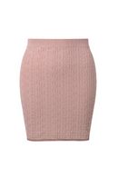 Spring And Summer Women's Dark Pattern Knitted Half Body Short Skirt
