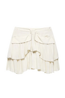 Spring Women Clothing Decoration Design Sense Layered Decorative Skirt