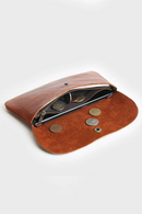 Genuine Leather Wallets Men Long Slim Men's Purse With Passport Card Holder Zipper Coin