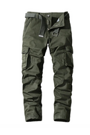 Men Cargo Pants Casual Green Pants rousers for Men Straight Outdoor