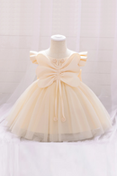 Butterfly Party Girls Dress for Baby Tulle 1st Birthday Gala Princess Prom Gown Dresses Infants Bow Formal Wedding Kids Clothes