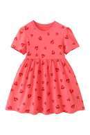 Summer Princess Girls Dresses Short Sleeve Children's Clothing  Birthday Toddler Kids Frocks