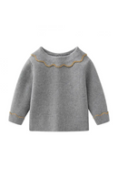 Newborn Baby Girls Knitted Sweatshirt Clothes for Autumn Winter Kids Sweater Top Clothing Classic
