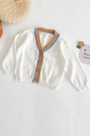 Summer Baby Girl Baby Boy Cardigan Sunscreen Air-conditioning Shirt Jacket Long-sleeved Knitted Jacket