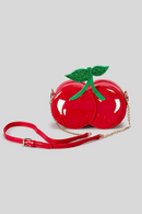 Cherry Design Crossbody Bag for Women Cute Chains Shoulder Bags Funny Novelty Messenger Bag