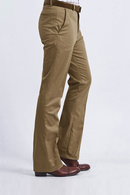 Men Casual FIared pants Slim-fit non-scalding White trousers Male pants wide-leg pants