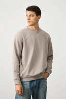 Spring Oversize Ripped Design Sweatshirts Men Peaching Density Fabric Vintage