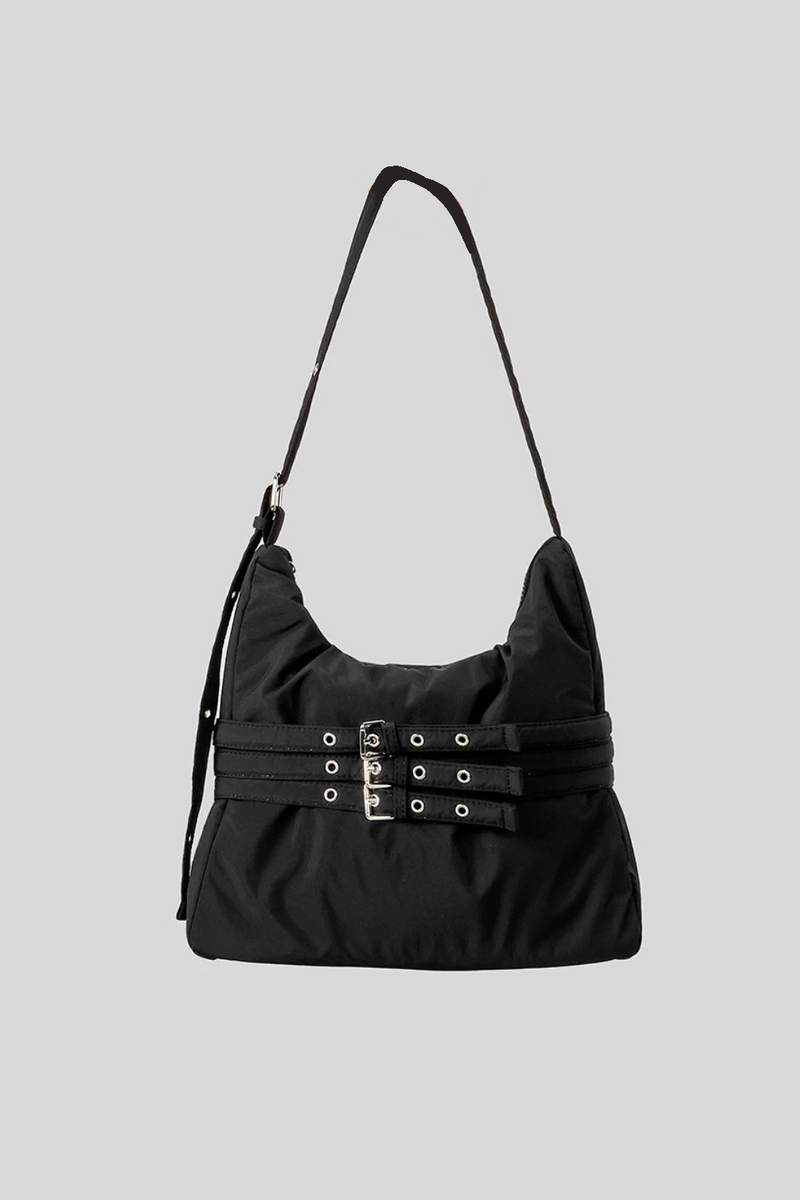 Padded Women Shoulder Bags Belts Deco Hobos Puffer Bag Casual Nylon Down Crossbody Bag