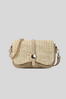 Straw Women Shoulder Bags Weave Flap Crossbody Bag Casual Summer Beach Bag