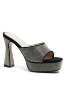 Thick High Heels Platform Slippers Casual Slippers Woman Ladies Summer Shoes