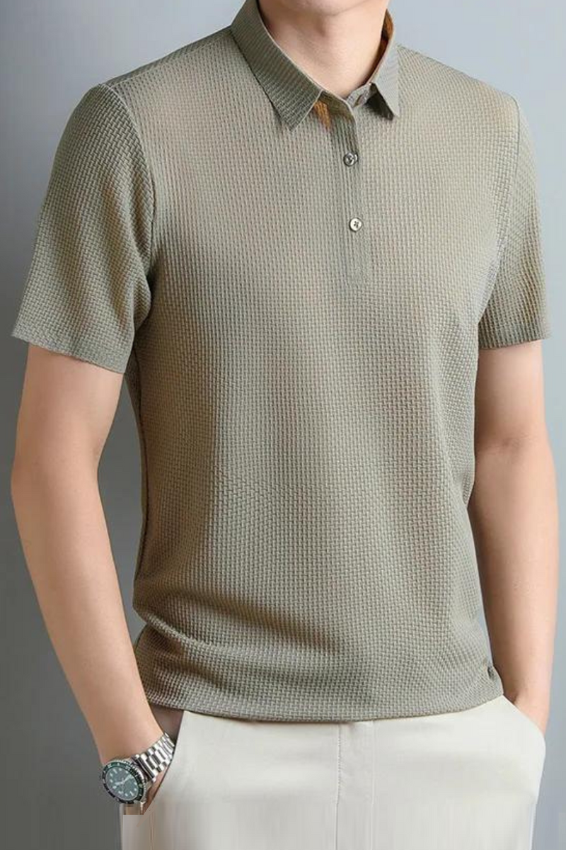 Summer Polo Shirt Men Short Sleeve Shirt for Men Fashion Solid Mens Casual Polo Tee