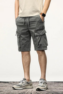 Summer Men Cargo Tactical Short Pants Multi Pocket Shorts Men Oversize Clothing Casual Jogger Outdoor Pants