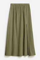 Skirts For Women Casual Solid High Waist Sexy Open Side Streetwear Maxi Skirt