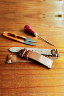 Genuine Leather Watch Bands Quick Release Strap For Men