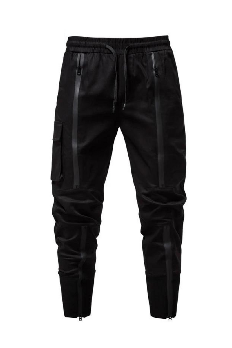 Track Pants Trousers Men Cargo Jumpsuit Steampunk Bottoms Casual Jogger