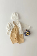 Baby Girls Boys Summer Sleeveless Plaid Outfits Kids Infant Jumpsuits Cotton Romper Overalls 0-18M