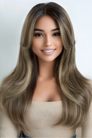 Lace Front Wig Long Straight Ombre lace Wig Cosplay part Wig Blonde Wigs For Women Lace Wig synthetic Lace Wig