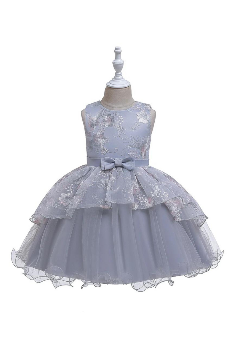 Children Dresses Baby Skirt Lace Girl Wedding Party Performance Birthday