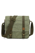 Canvas bag retro canvas shoulder bag trend men's casual handbag crossbody bag