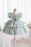 Dress Princess Dress Sweet Pearl Butterfly Wedding Dress Small Baby Piano Performance