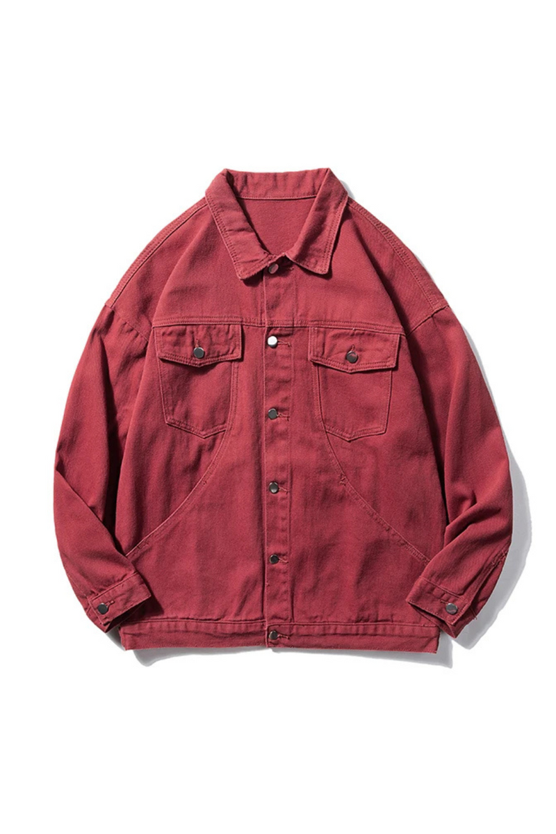 Spring Autumn Men’s Denim Jacket Outerwear Men