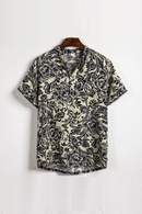 Men Shirts Holiday Breathable Party Pattern Regular Regular Length