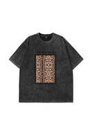 Oversized Short Sleeve Men's T-Shirt Distressed Casual Fit Summer Laundered Tees