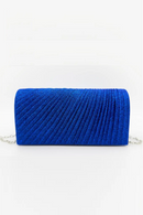 Clutch Bag Women Glitter Stripe Box Shape Top Handle Female Evening Purses Handbags