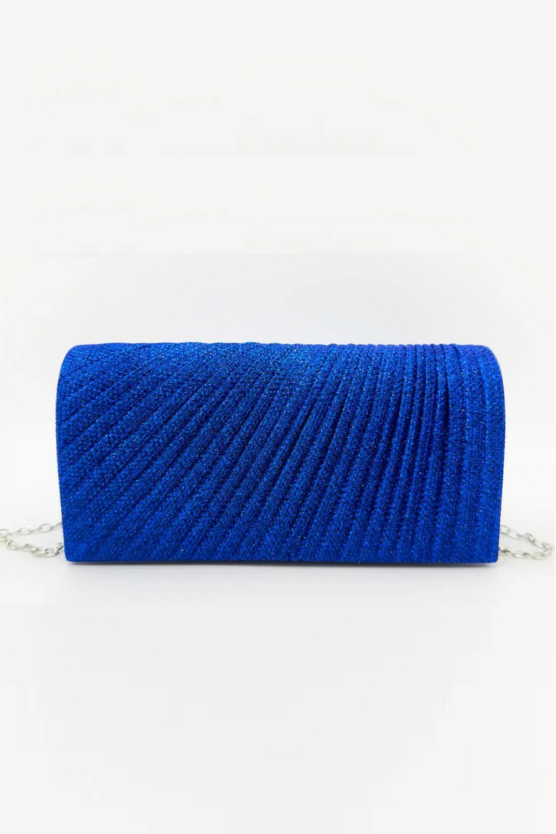Clutch Bag Women Glitter Stripe Box Shape Top Handle Female Evening Purses Handbags