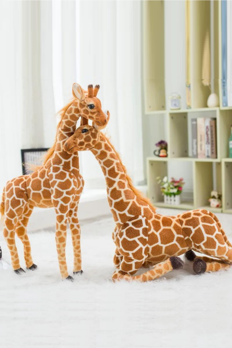 Giraffe Plush Toys Cute Stuffed Animal Soft Giraffe Doll Birthday Gift Kids Toy