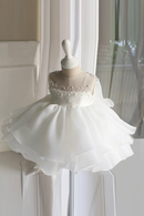 Flower Girls Birthday Dress Princess Dress Baby Girl Host Piano Performance Dress Evening Dress
