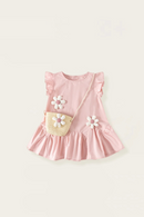 Girls Dress Summer Outfit Western-style Baby Princess Dress Summer Children Dress
