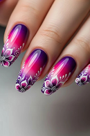 Crafted with gradient and smudge techniques and adorned