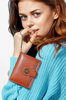 Women Credit Card Wallet Large Capacity Multi Card Case Wallet  Zipper Card Holder Cases