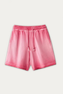 Shorts For Men Summer Elastic Waist Fading Vintage Half Length Pants America Streetwear Bottoms