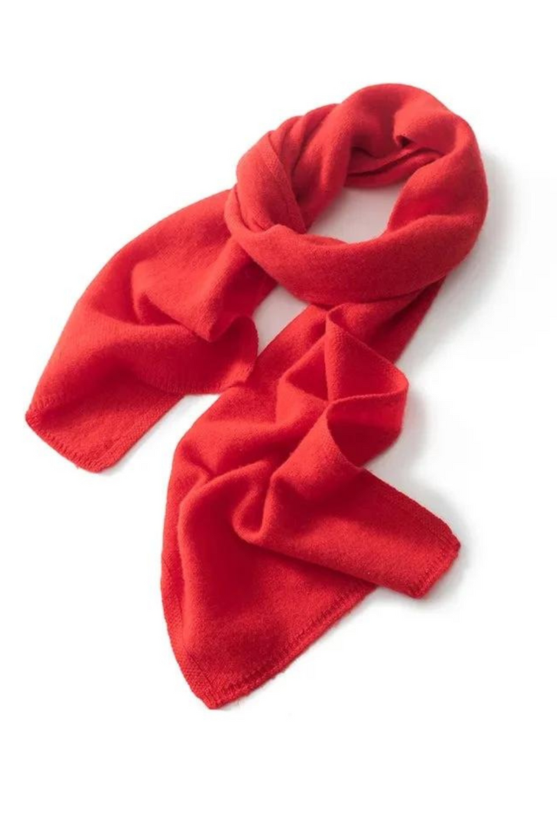 Winter Keep Warm Cashmere Scarf for Women Men Outdoor Solid Cashmere Knitted Scarves Unisex