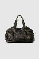 Women Shoulder Bags Retro Rivet Lady Handbags Luxury Soft Pu Leather Crossbody Bag