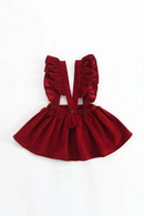 skirt girls cake party ball Gown kids corduroy lace dressy children clothes Xmas