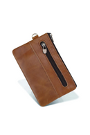 Genuine Leather Slim Wallets Men Mini Wallet