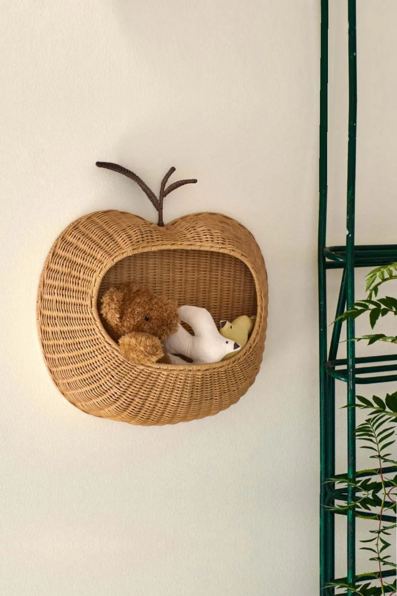 Wall Mounted Storage Basket Organizer Baskets Woven Organization Basket Luxury Organizing Baskets Furniture