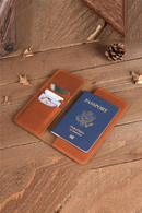 Leather Men's Card Wallet For Men and Women ID Card Pocket