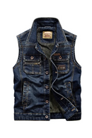 Men's Personalized Handsome Unhooded Sleeveless Vest