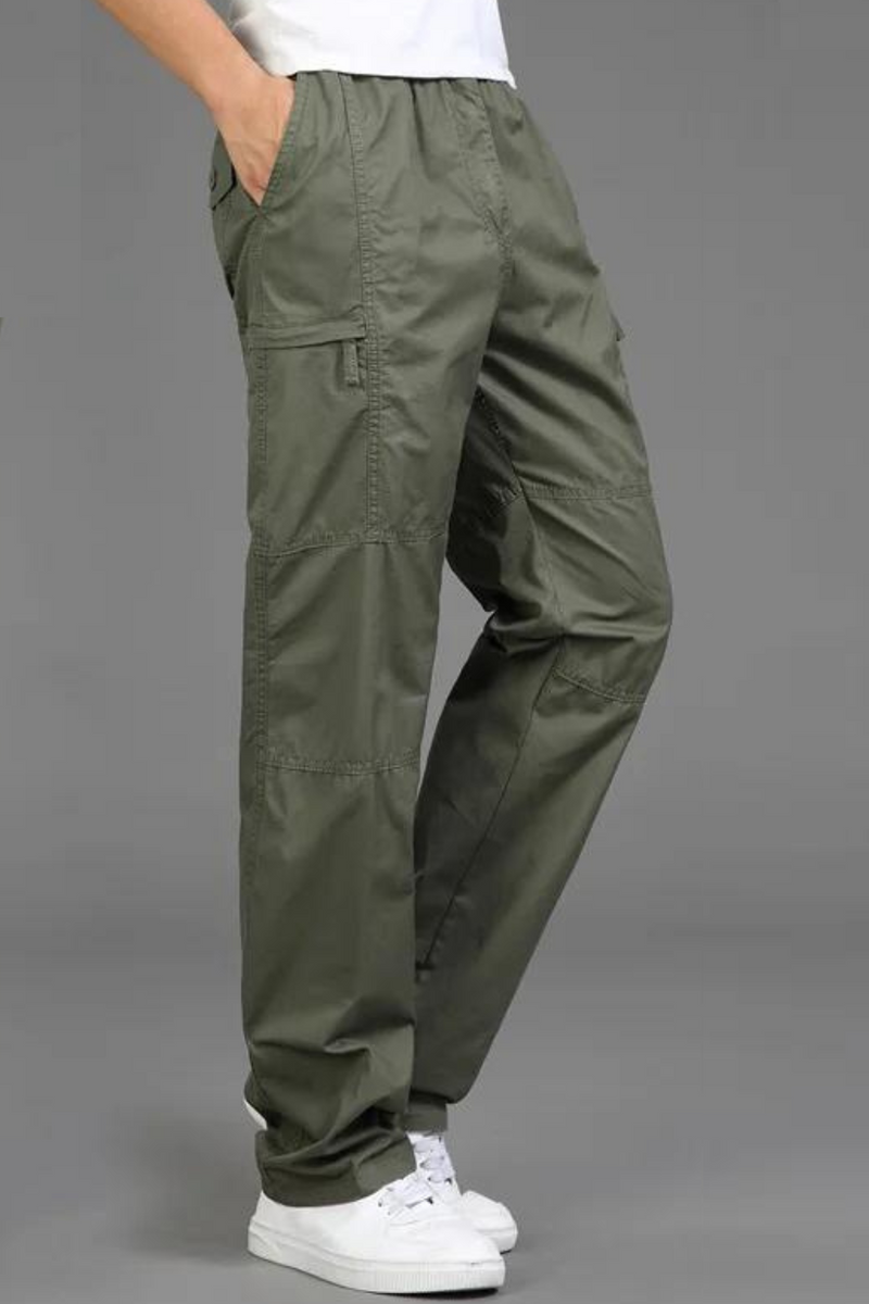 Men Spring Cargo Pants Autumn Men Casual Multi Pocket Straight Trousers Men Cotton Tactical Pants Male