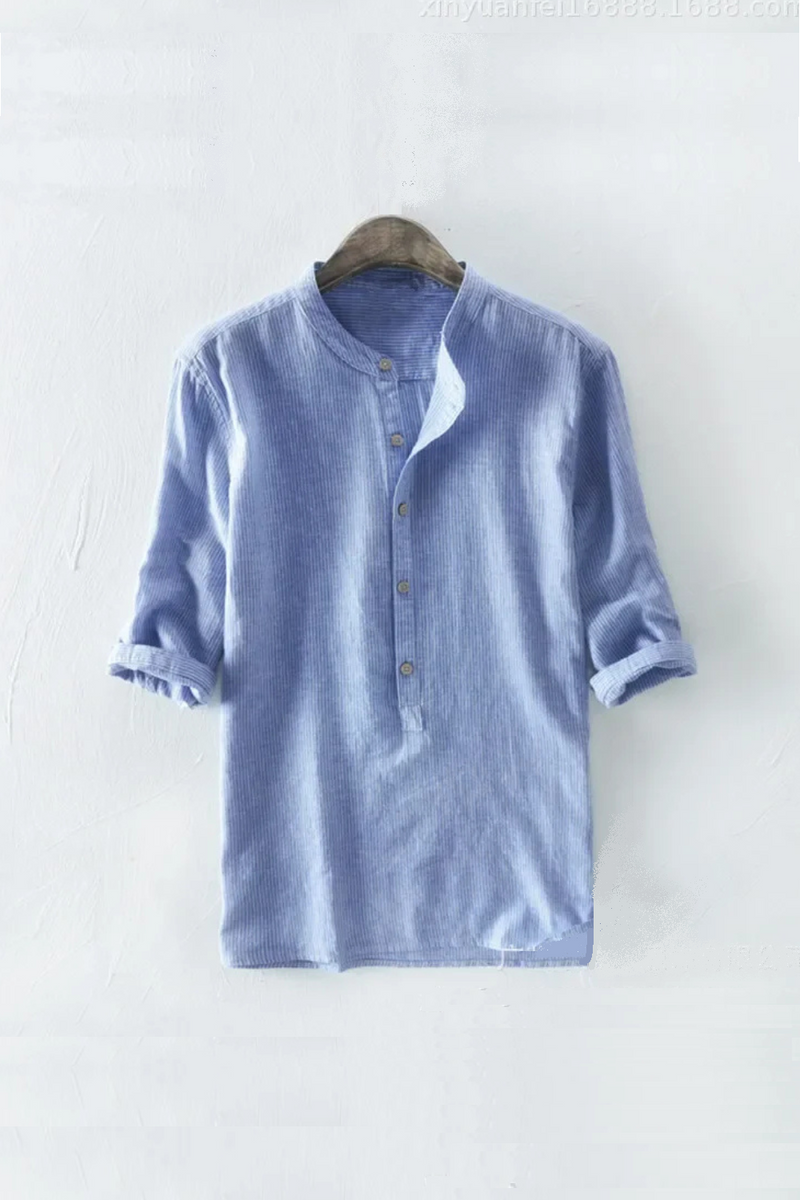 Men Casual Shirt Simple Men Hawaii Outdoor Holiday Shirt